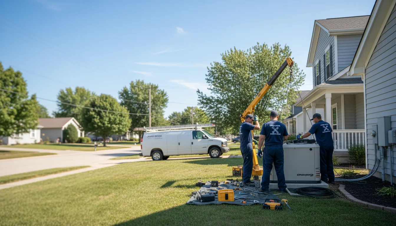 Generator Installation in Villa Grove, IL near me